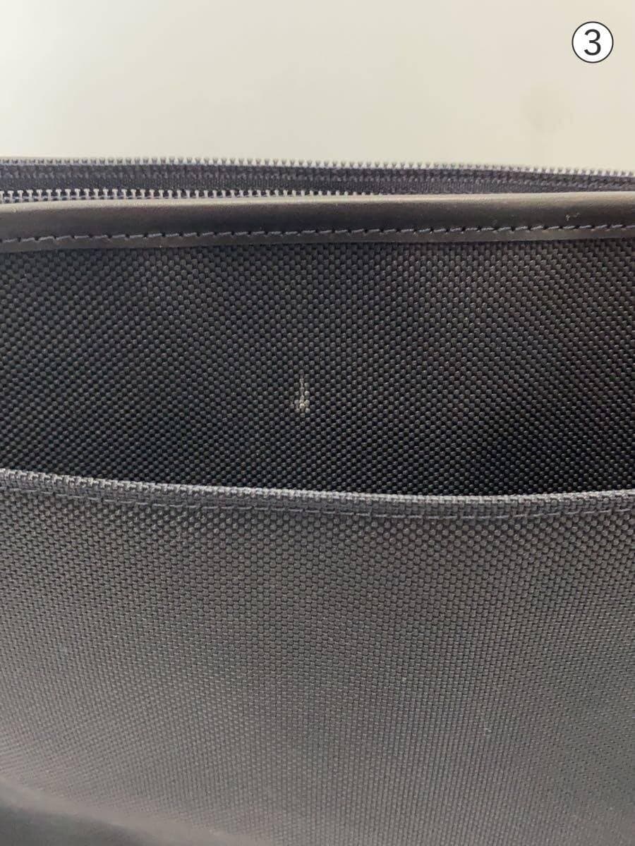 BURBERRY BLACK LABEL shoulder bag nylon BLK has stains 9