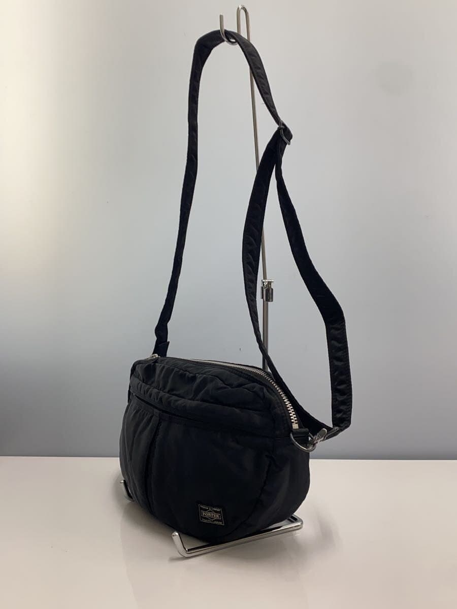 PORTER Half Moon Tanker Shoulder Bag Nylon BLK 2
