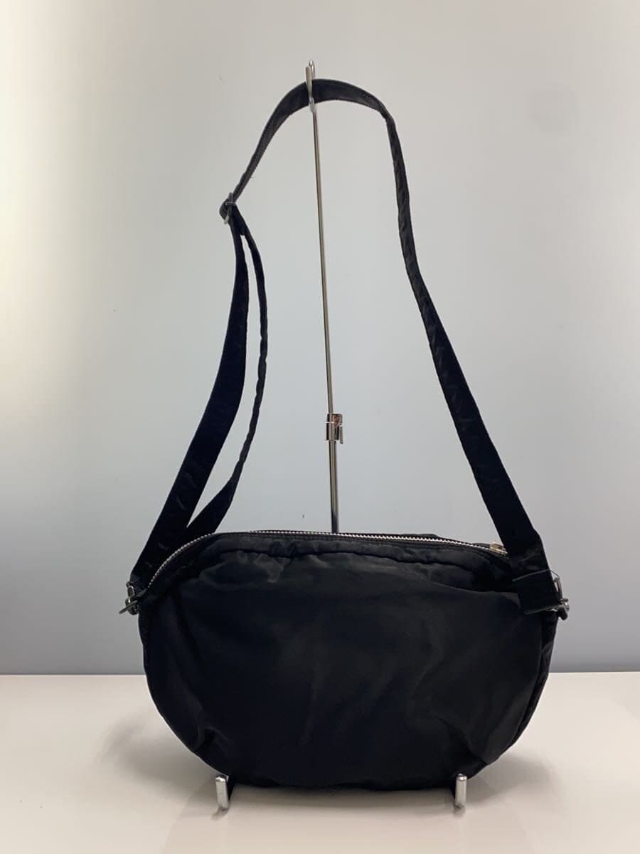 PORTER Half Moon Tanker Shoulder Bag Nylon BLK 3