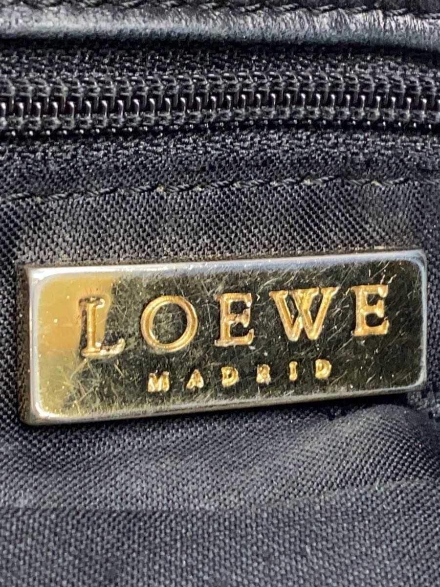 LOEWE bag leather black 5