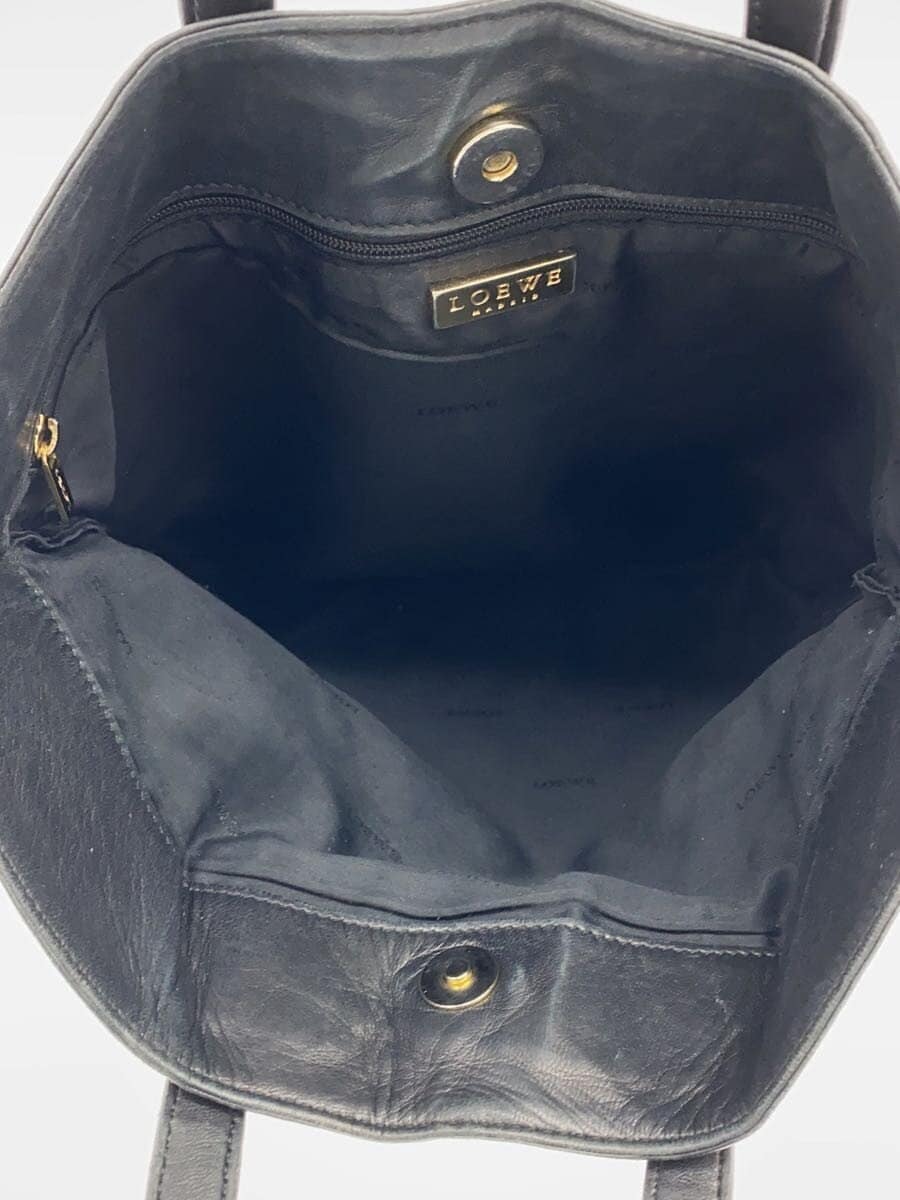 LOEWE bag leather black 6