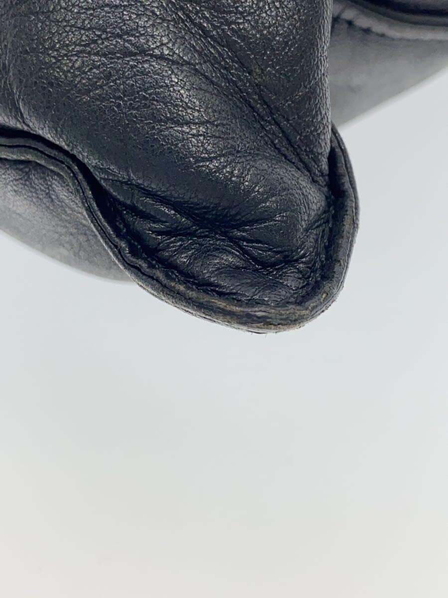 LOEWE bag leather black 7