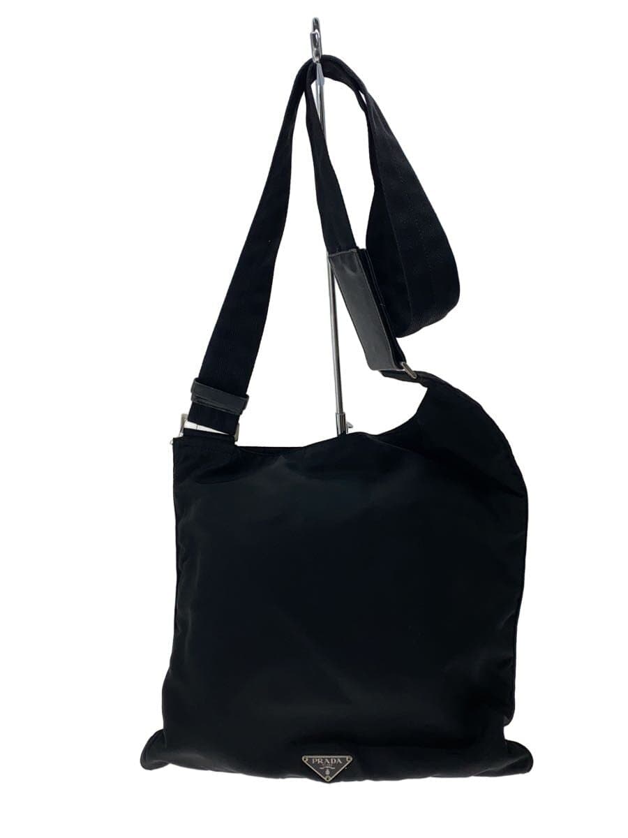 PRADA Shoulder Bag Nylon BLK