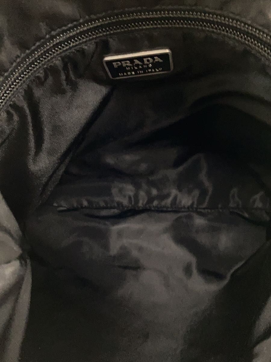 PRADA Shoulder Bag Nylon BLK 6