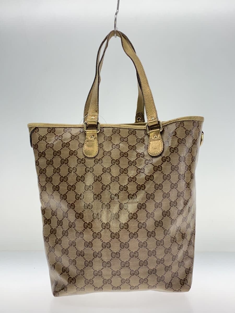 GUCCI Tote Bag GLD All Over Pattern 3