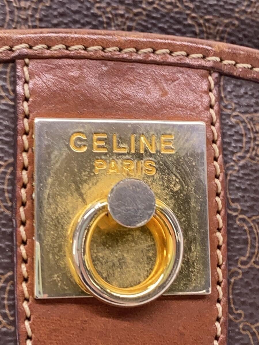 CELINE Shoulder Bag BRW All Over Pattern 5