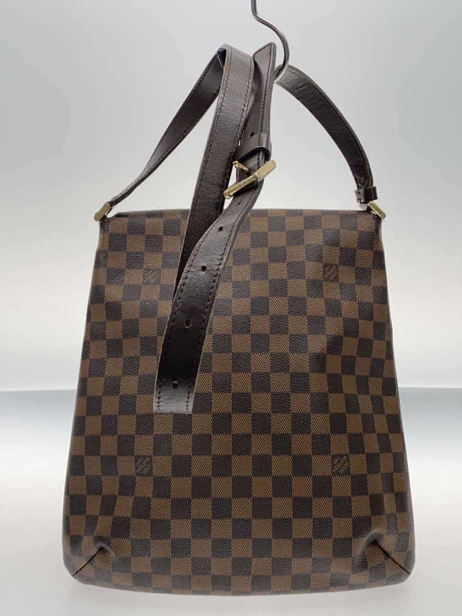 LOUIS VUITTON Musette_Damier Ebene PVC BRW 3