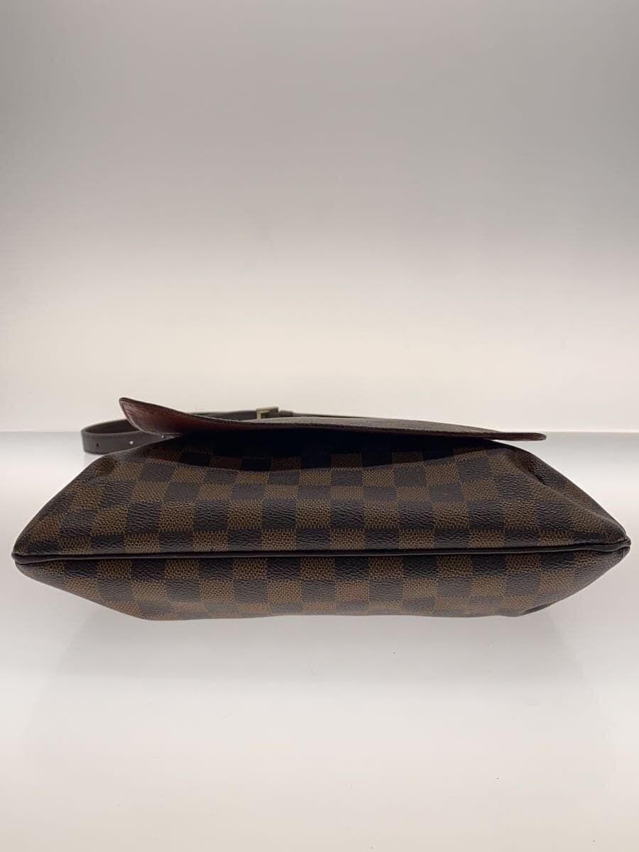 LOUIS VUITTON Musette_Damier Ebene PVC BRW 4