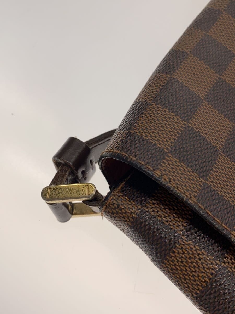 LOUIS VUITTON Musette_Damier Ebene PVC BRW 7