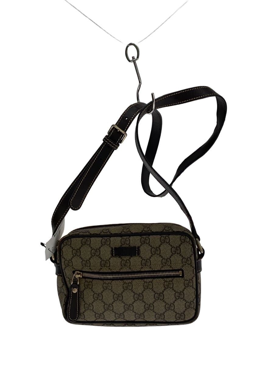 GUCCI Shoulder Bag_GG Plus PVC BEG