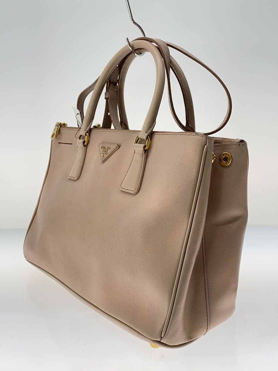 PRADA Bag Leather PNK 2