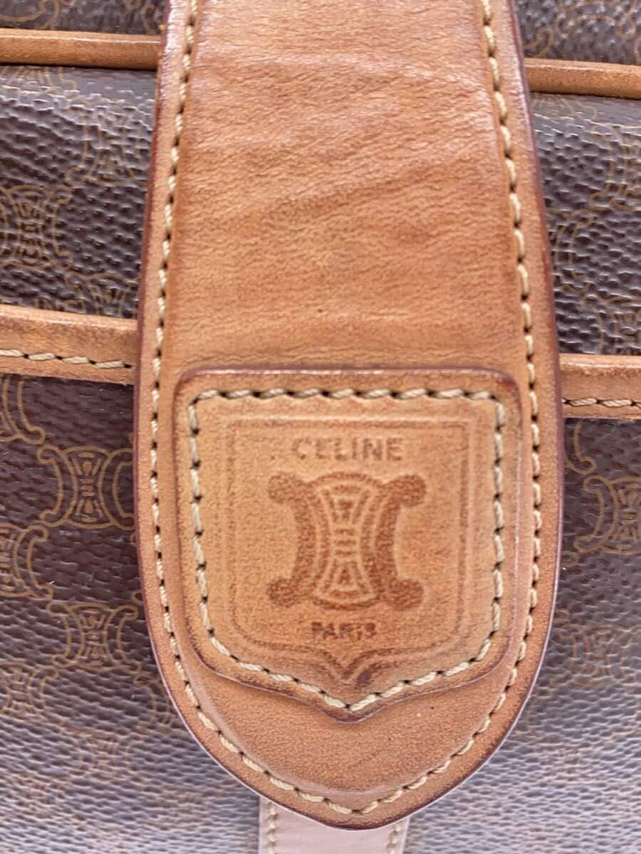 CELINE Shoulder Bag BRW All Over Pattern 5