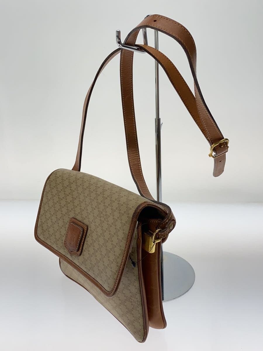 CELINE Shoulder Bag BEG All Over Pattern 2