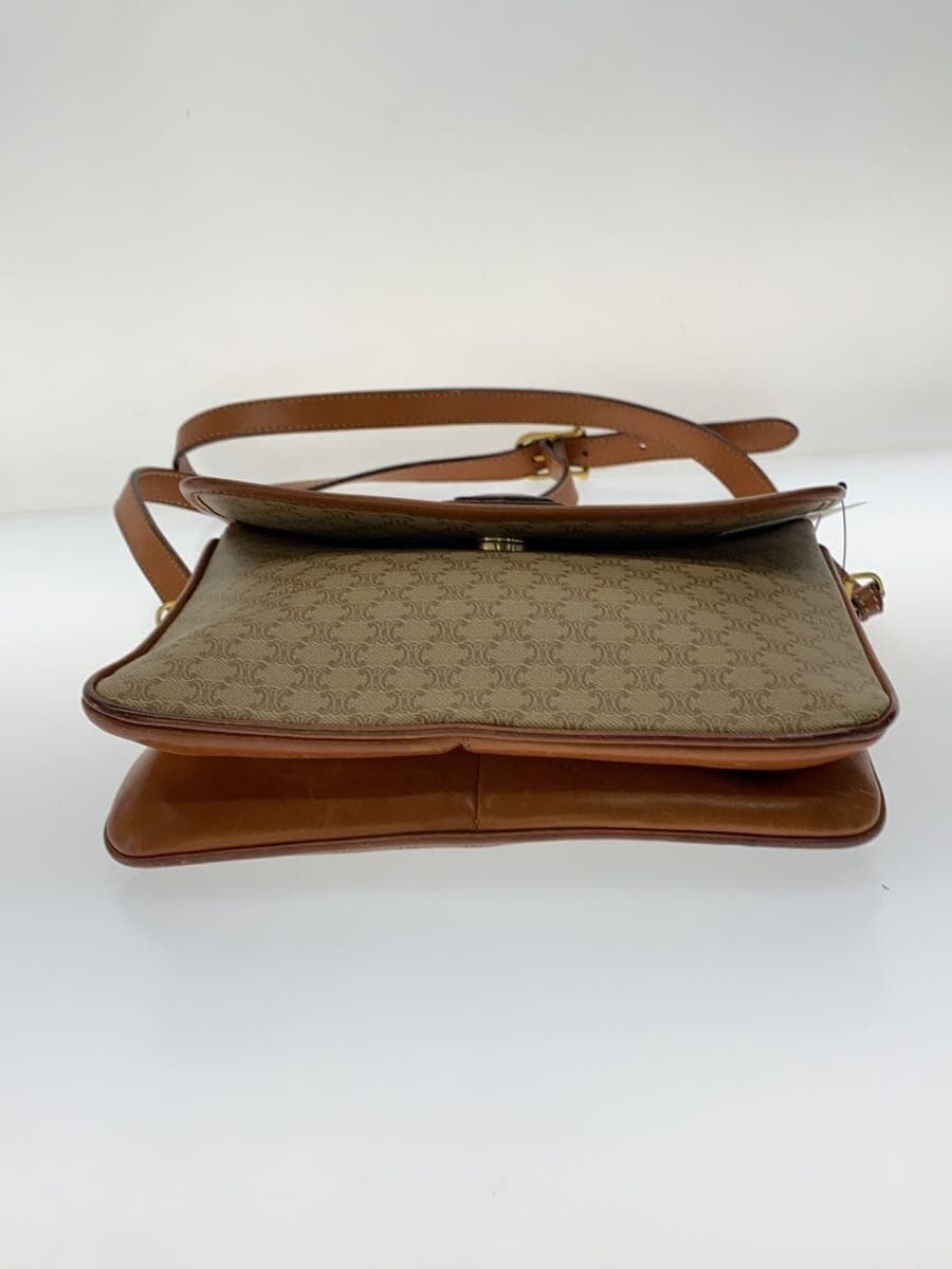 CELINE Shoulder Bag BEG All Over Pattern 4