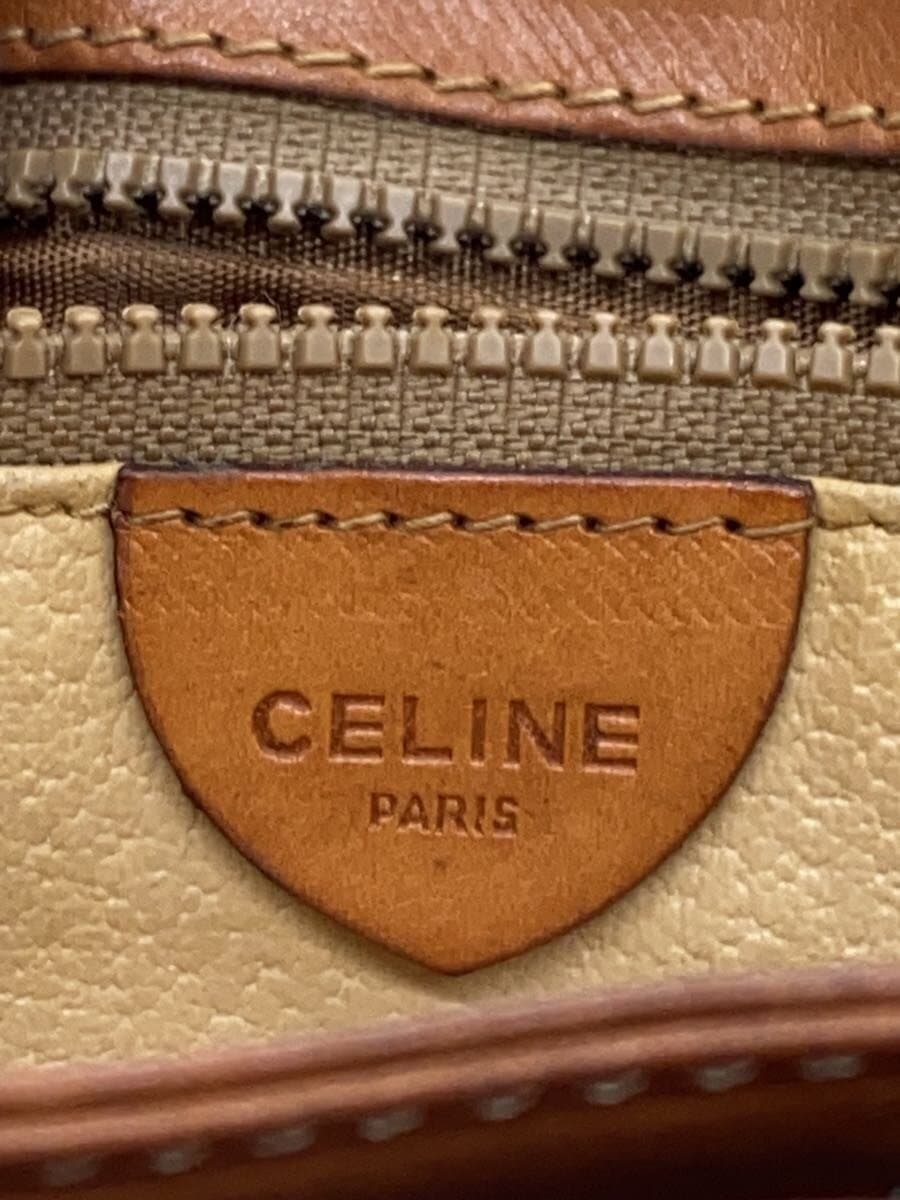 CELINE Shoulder Bag BEG All Over Pattern 5
