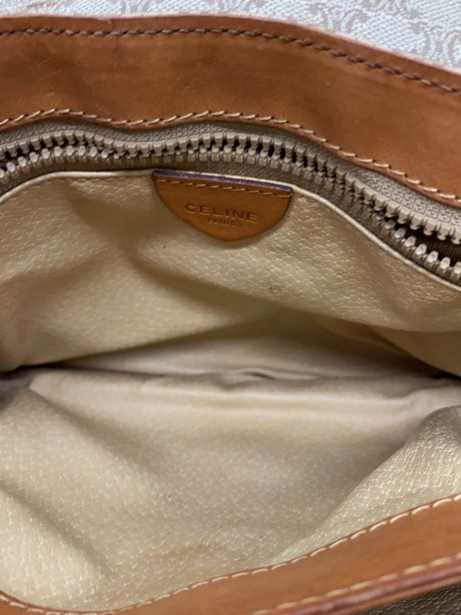 CELINE Shoulder Bag BEG All Over Pattern 6