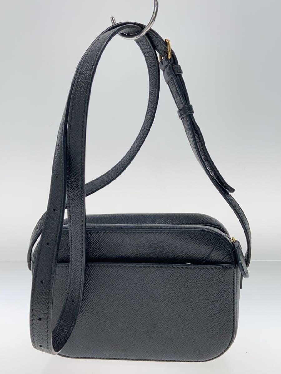 BALENCIAGA Shoulder Bag Leather BLK 558171 3