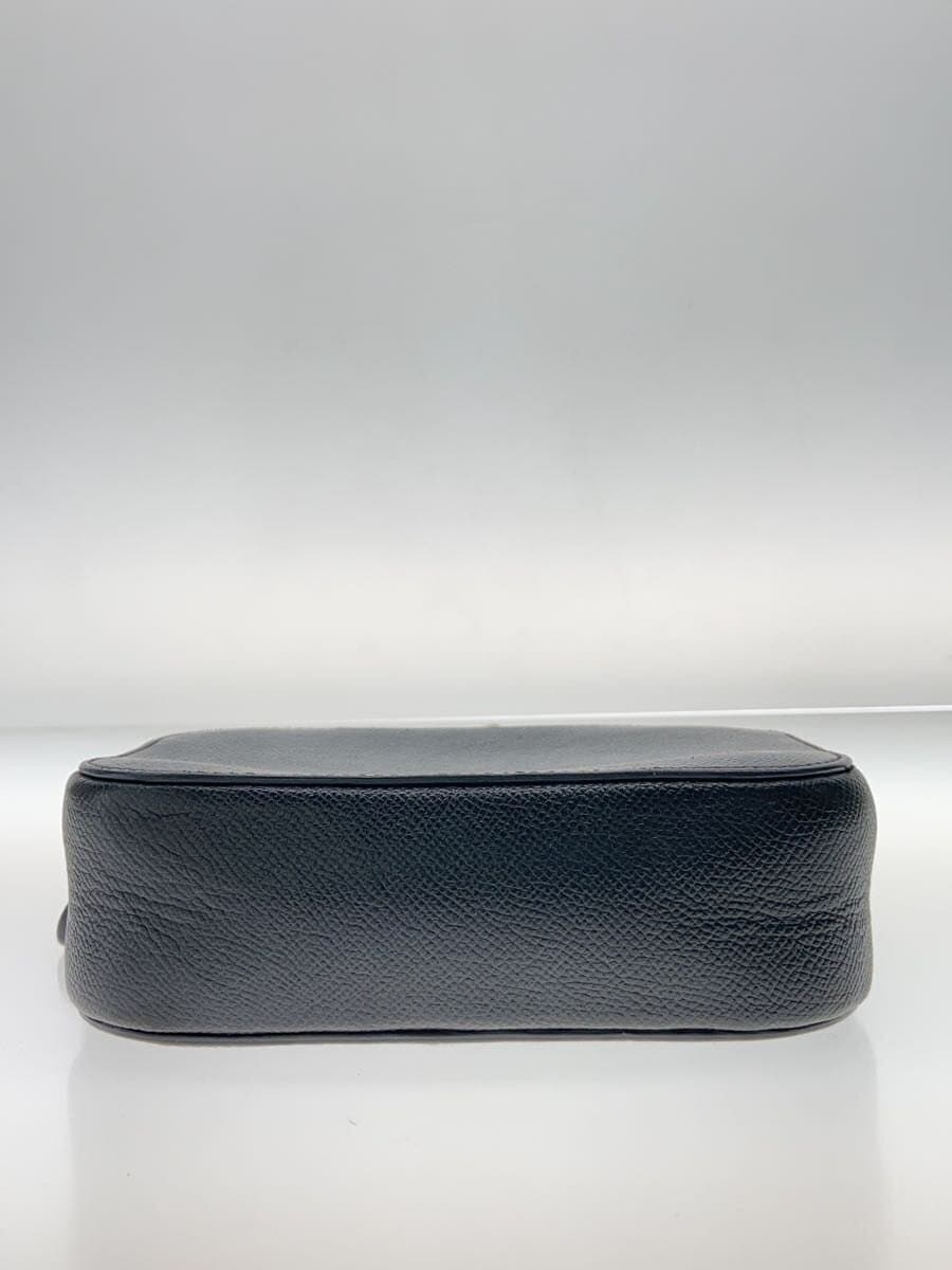 BALENCIAGA Shoulder Bag Leather BLK 558171 4