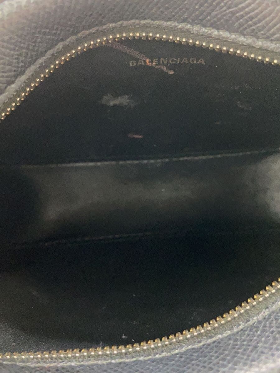 BALENCIAGA Shoulder Bag Leather BLK 558171 6