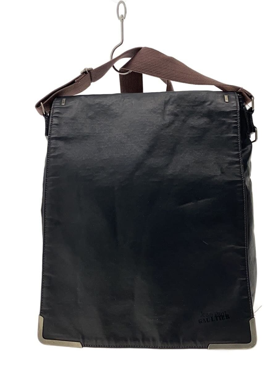 Jean Paul Gaultier Shoulder Bag BLK Solid