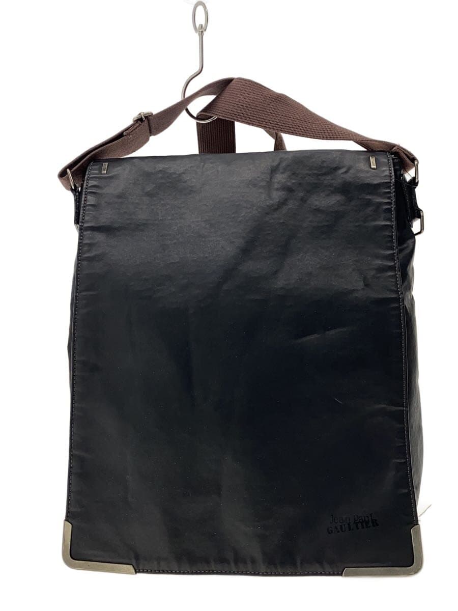 Jean Paul Gaultier Shoulder Bag BLK Solid