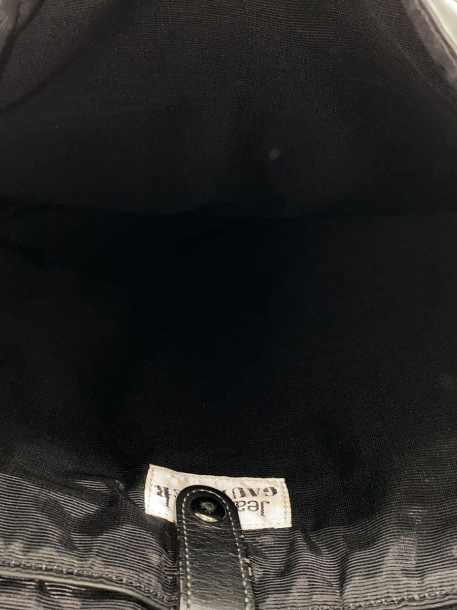 Jean Paul Gaultier Shoulder Bag BLK Solid 6