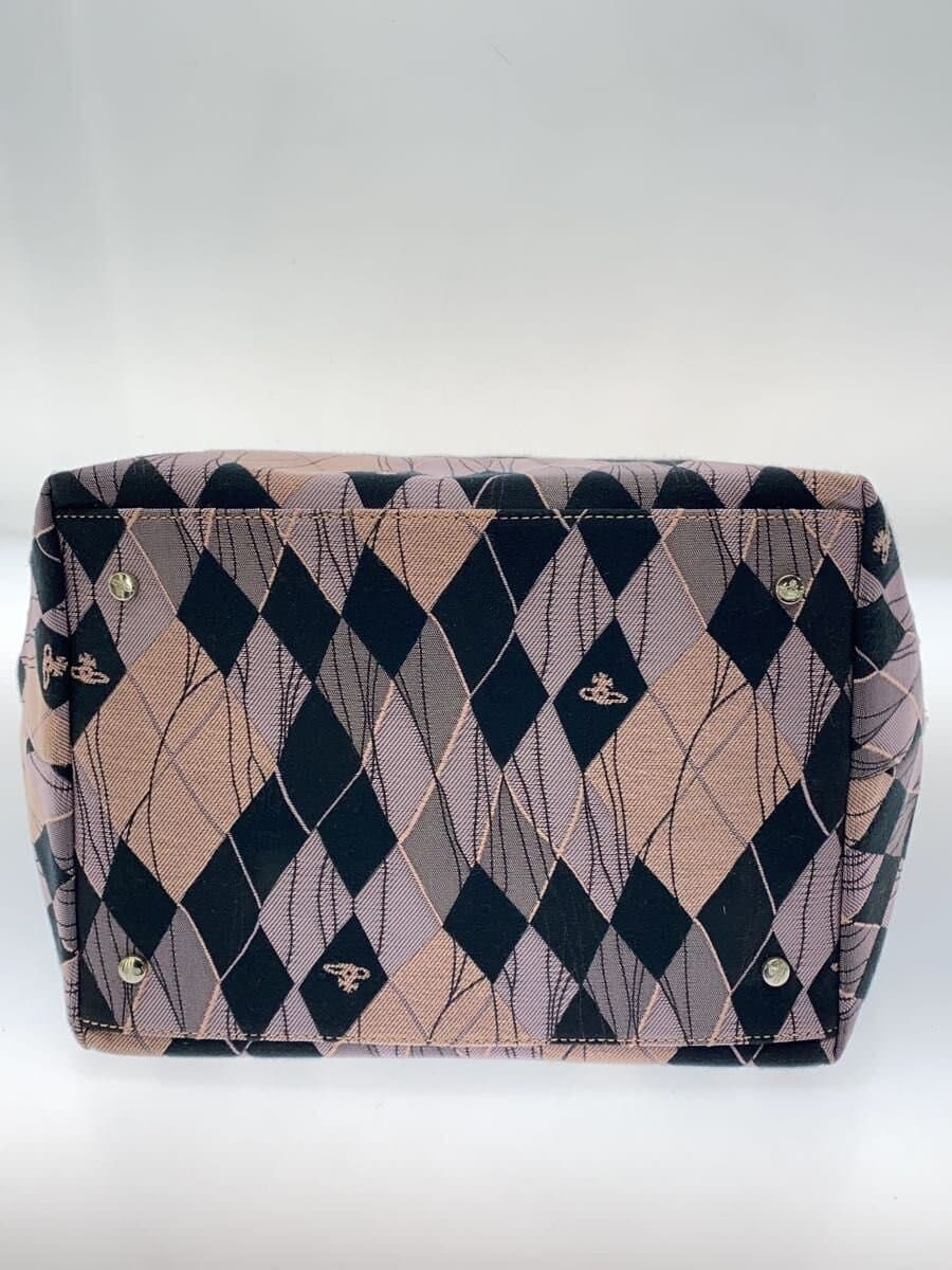 Vivienne Westwood Bag Canvas PNK All Over Pattern 4