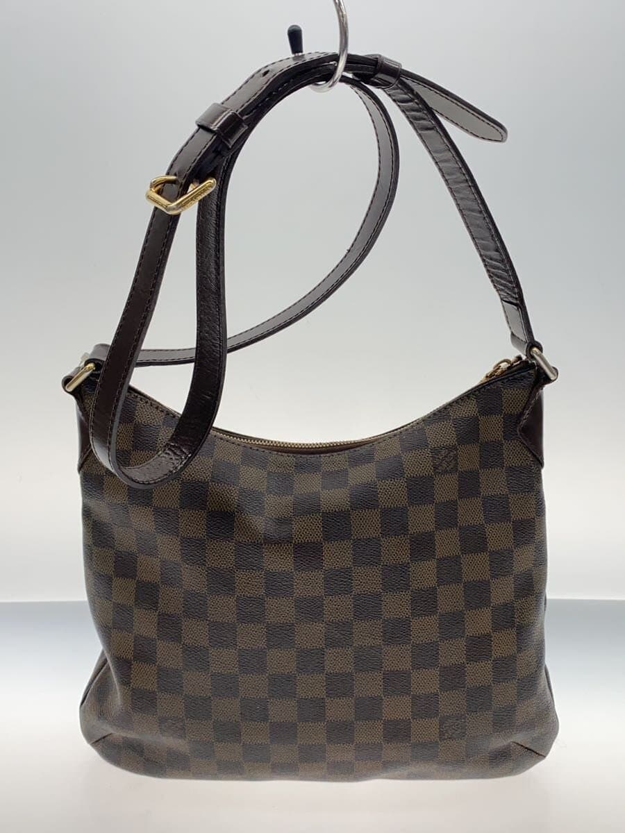 LOUIS VUITTON Blue Mulberry PM_Damier Ebene PVC BRW 3