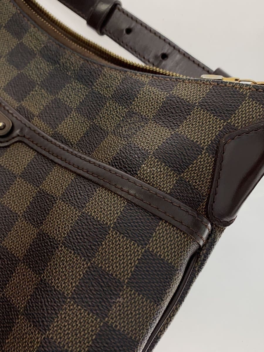 LOUIS VUITTON Blue Mulberry PM_Damier Ebene PVC BRW 7