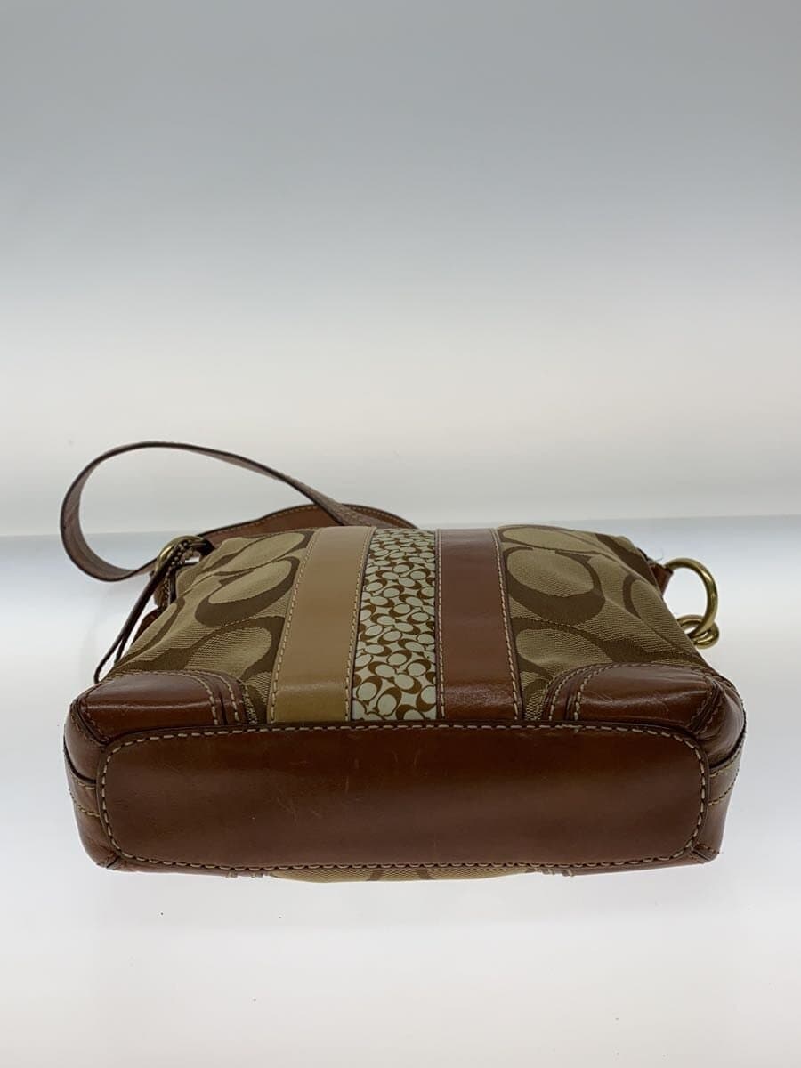 COACH Shoulder Bag BRW All Over Pattern 10542 4