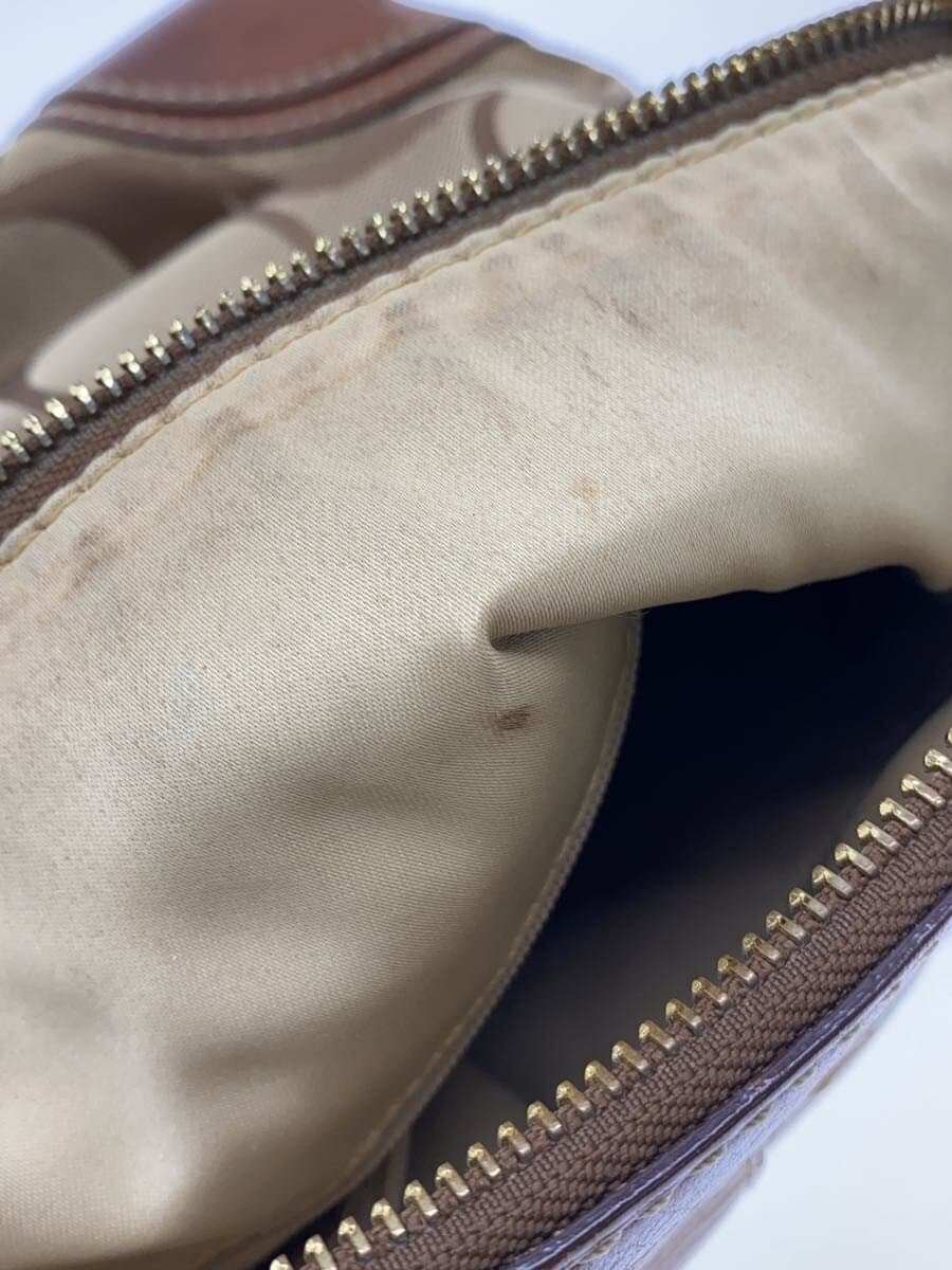 COACH Shoulder Bag BRW All Over Pattern 10542 7