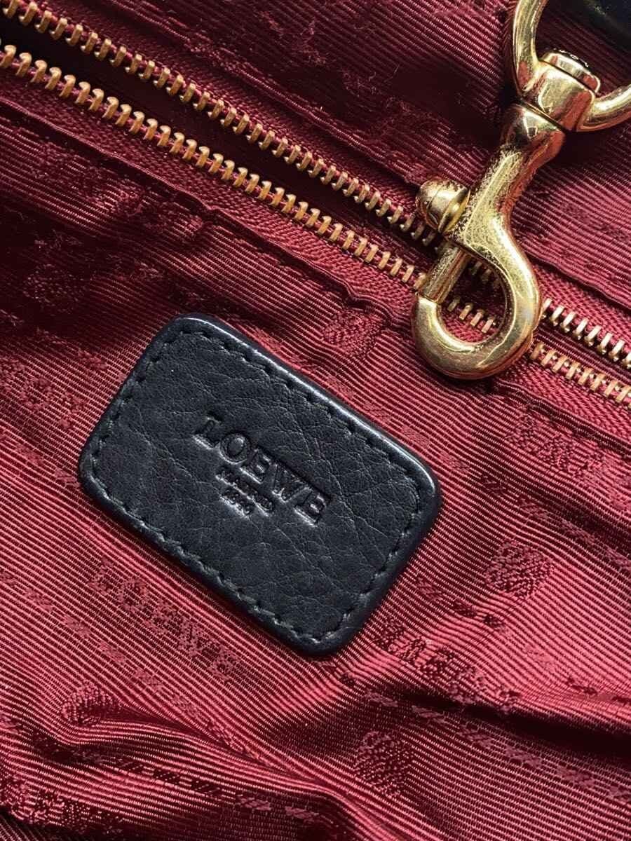 LOEWE Tote Bag Leather BLK 5