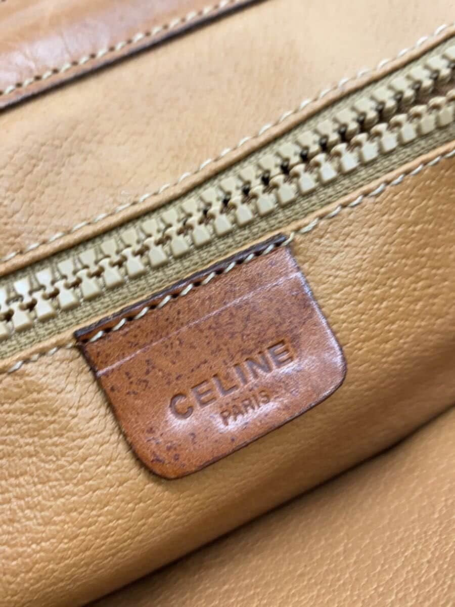 CELINE shoulder bag -- BEG all-over pattern 5