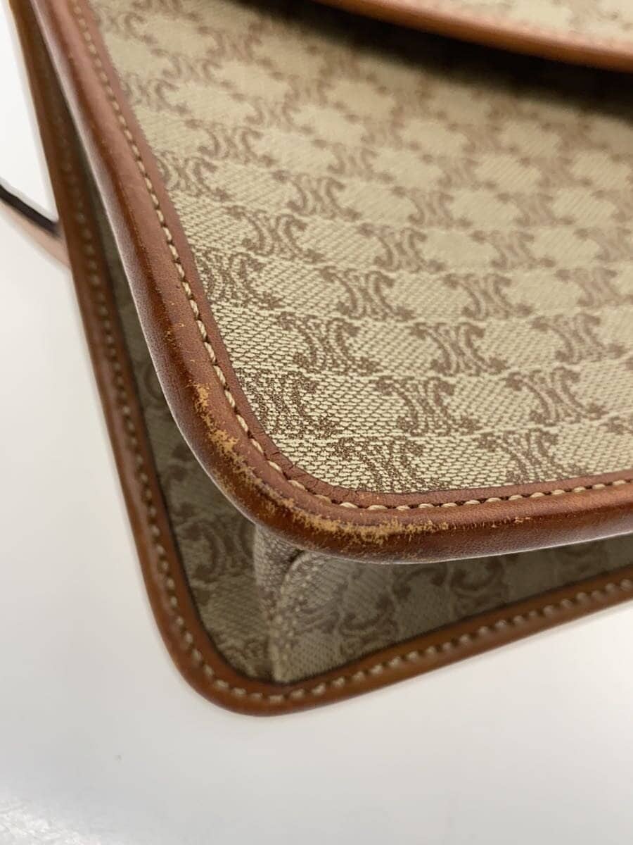 CELINE shoulder bag -- BEG all-over pattern 7