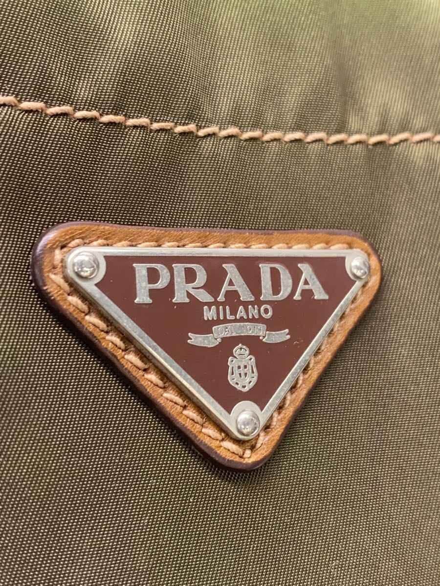 PRADA Shoulder Bag Nylon GRN BR3055 5
