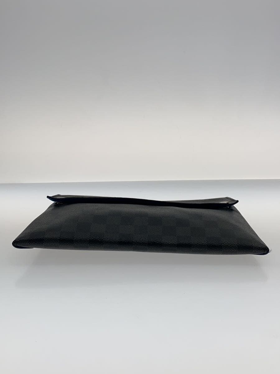 LOUIS VUITTON Alpha Triplo Pouch_Damier Graphite PVC BLK 4