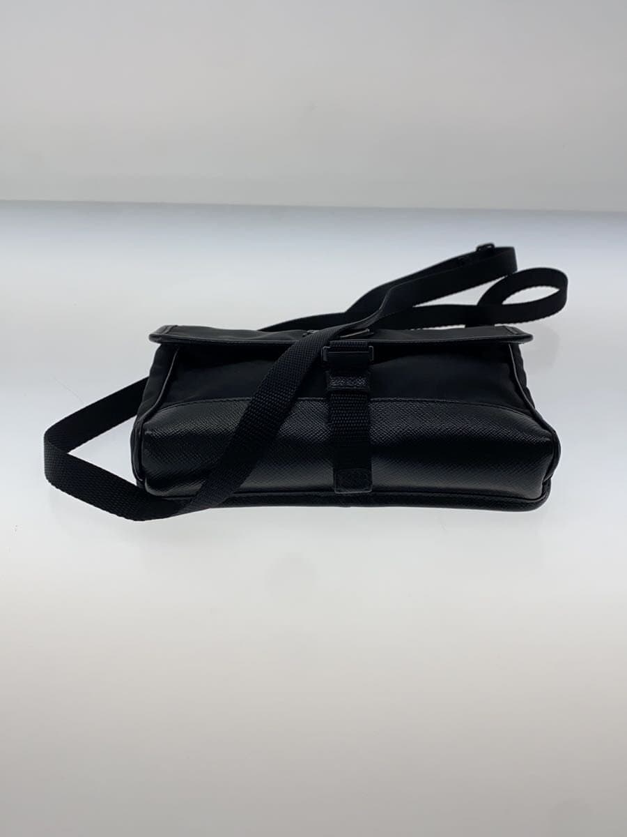 PRADA Shoulder Bag Nylon BLK 2zh108 4