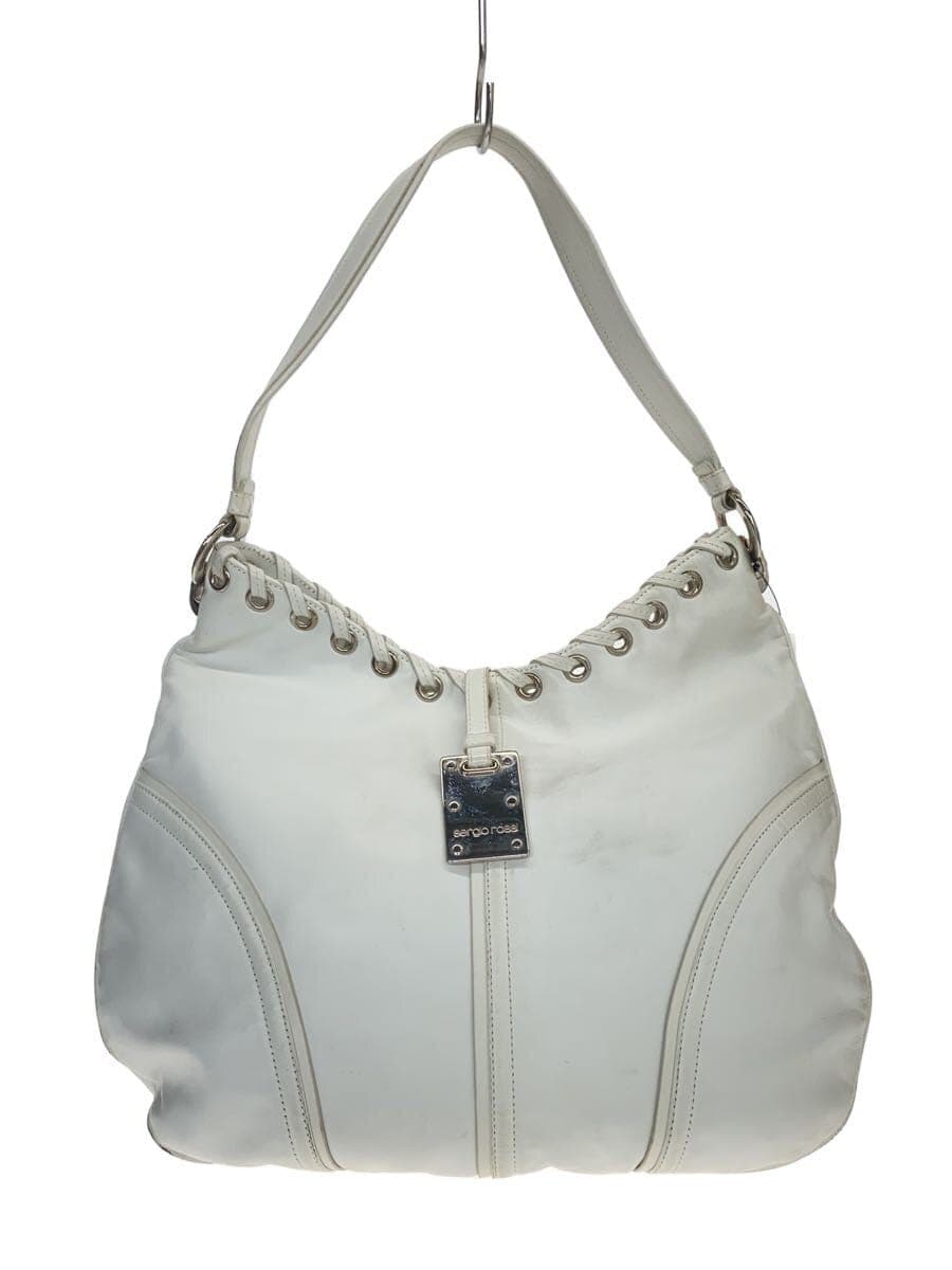 sergio rossi Shoulder Bag Leather WHT