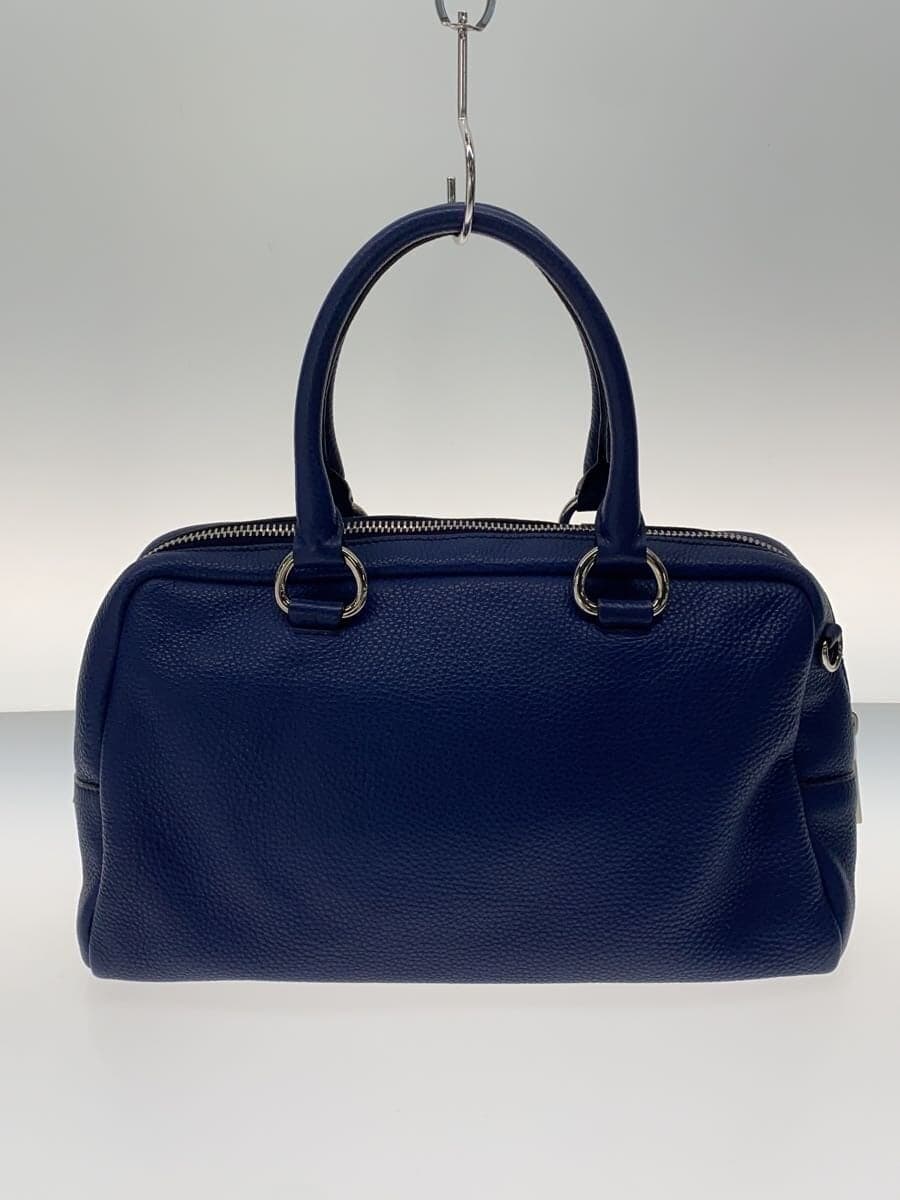 PRADA Bag Leather BLU 3