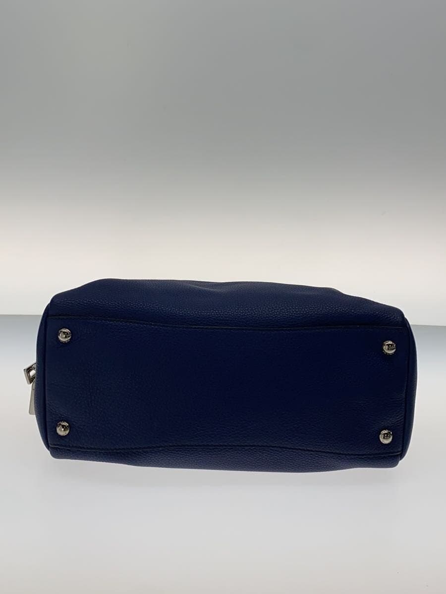 PRADA Bag Leather BLU 4