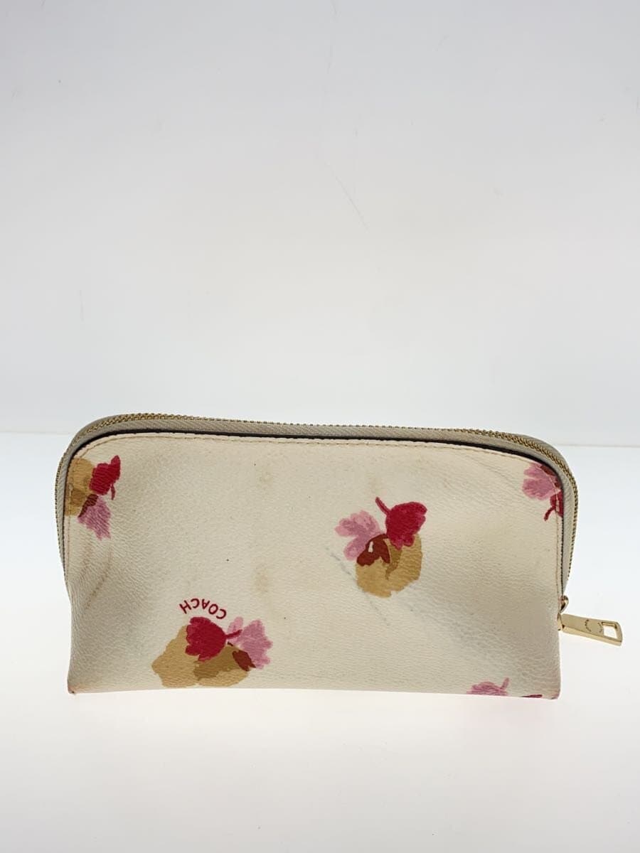 COACH Pouch PVC WHT All Over Pattern 3