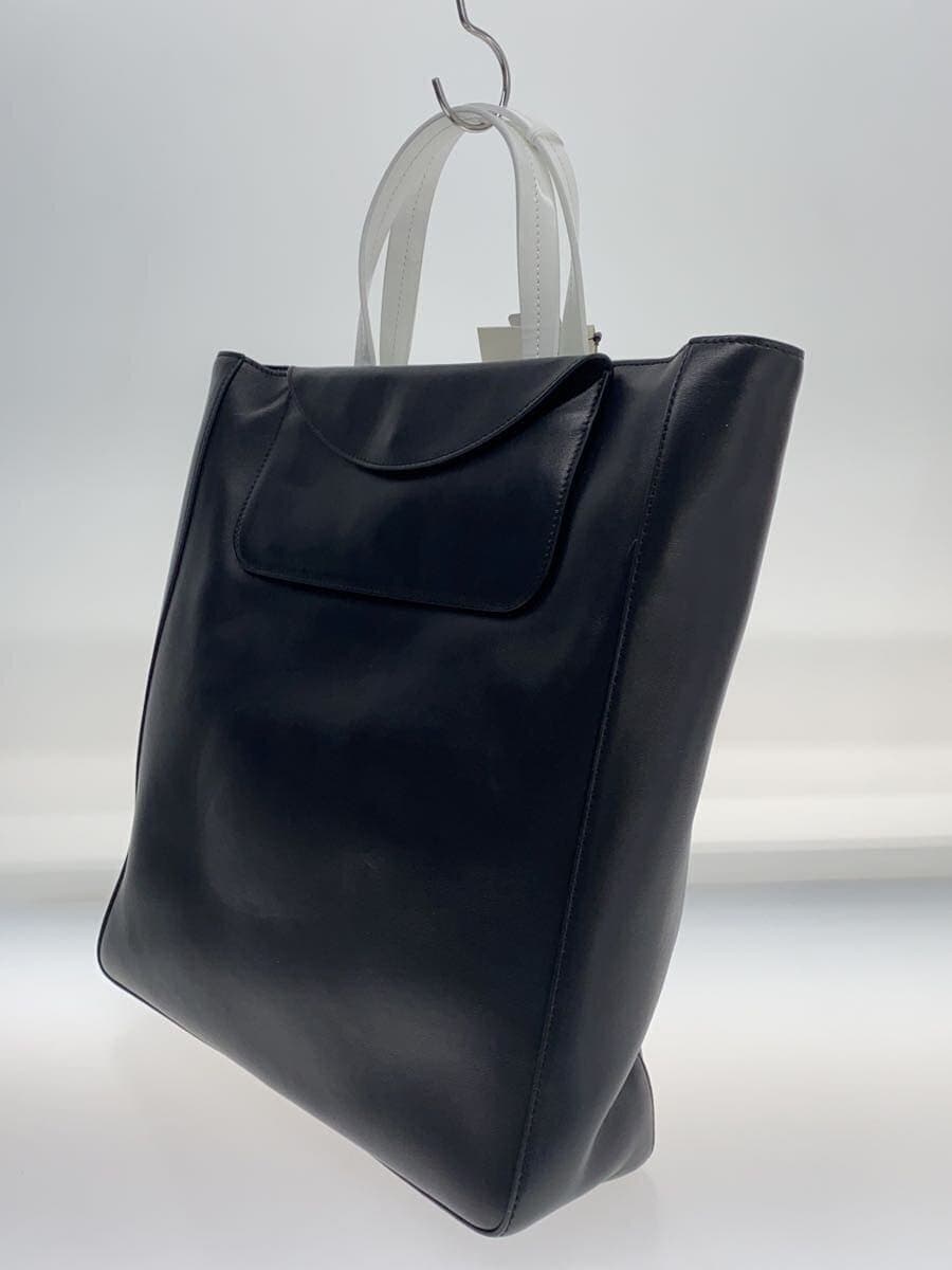 CA Ba N Tote Bag Leather BLK 49-03-31-03003-k 2
