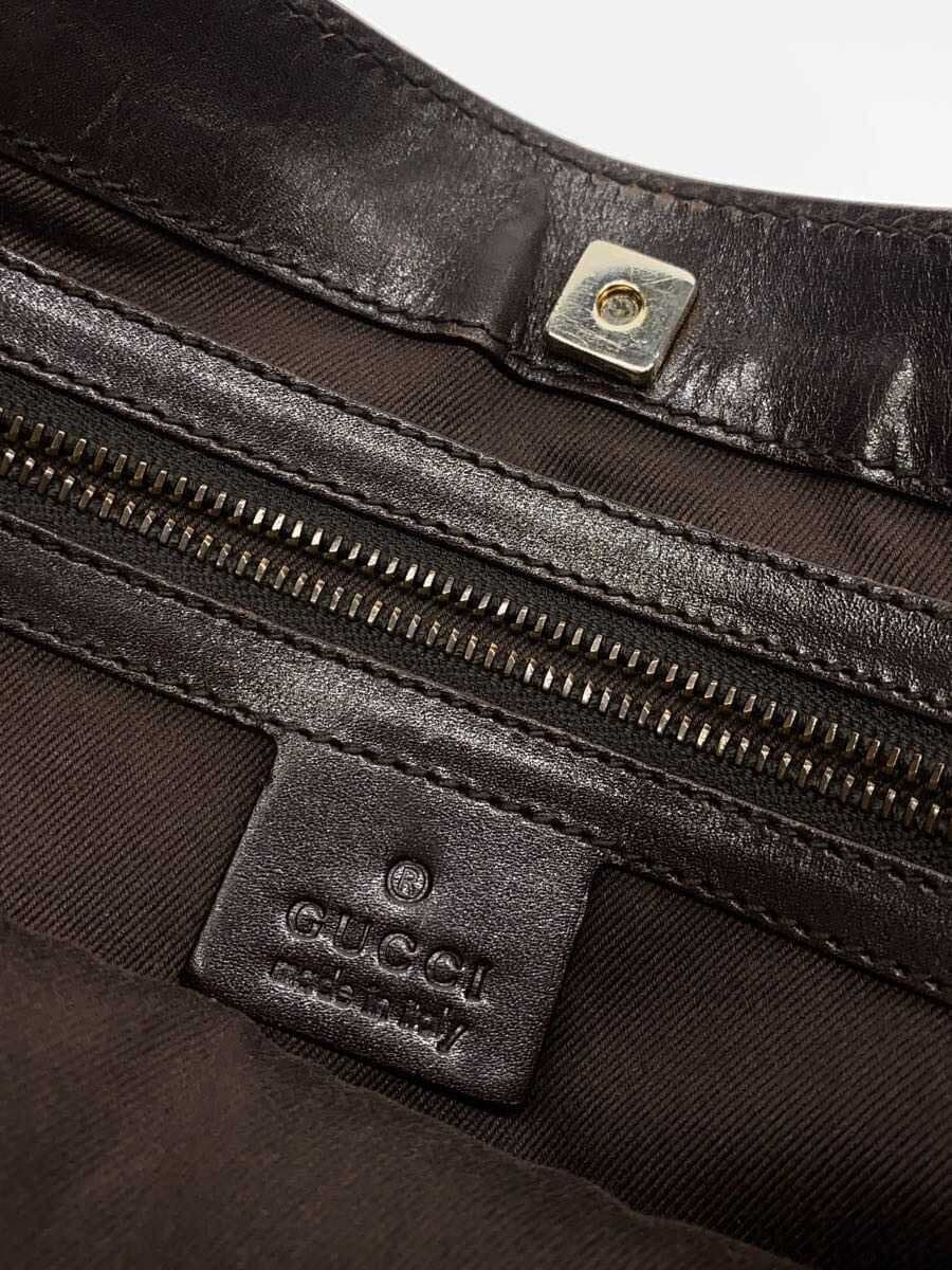 GUCCI shoulder bag canvas BEG all-over pattern 109106 5