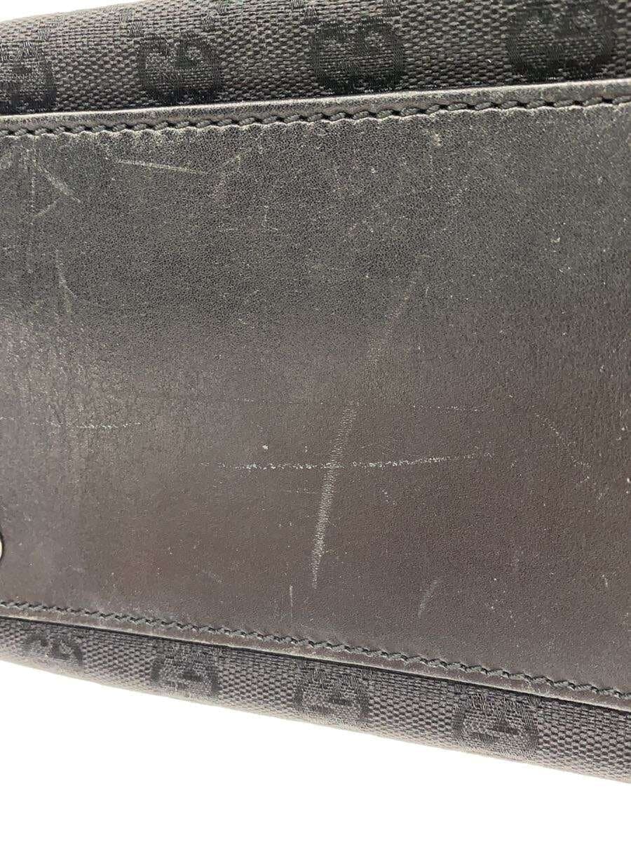 GUCCI shoulder bag canvas BLK all-over pattern 110292 7