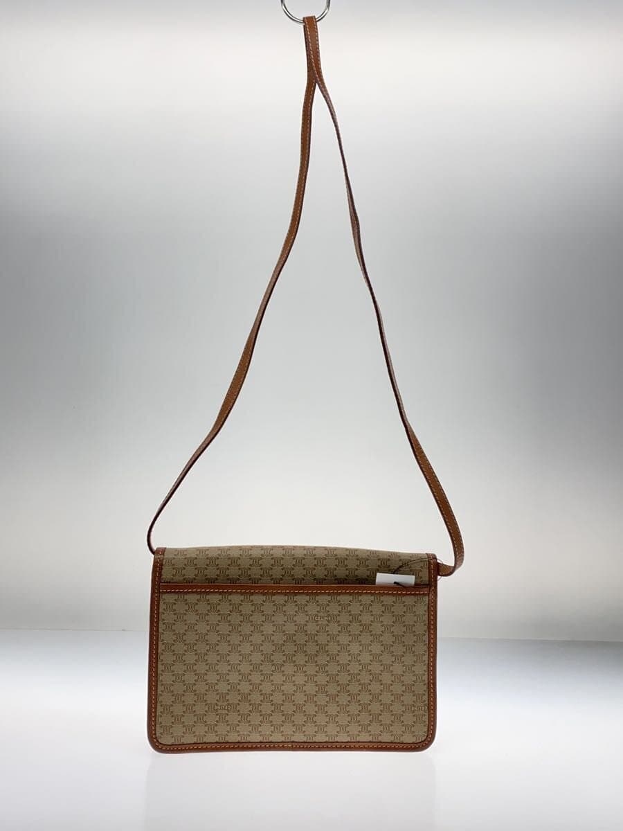 CELINE shoulder bag -- BEG all-over pattern 3