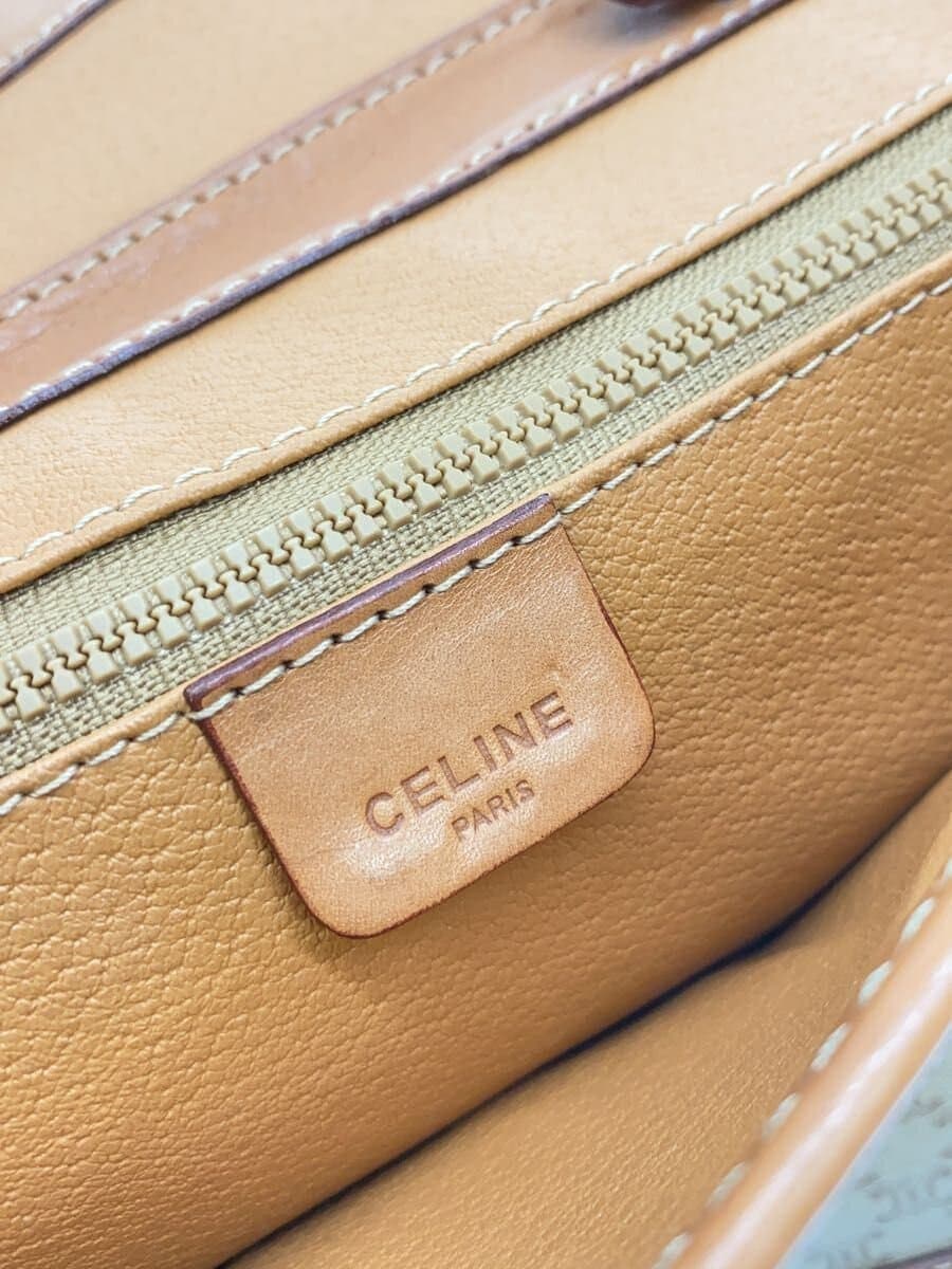 CELINE shoulder bag -- BEG all-over pattern 5