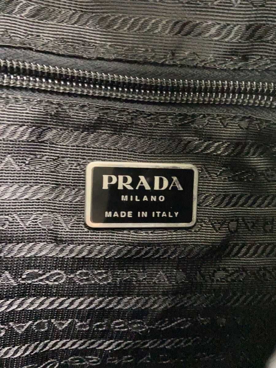 PRADA Backpack Nylon Black 5