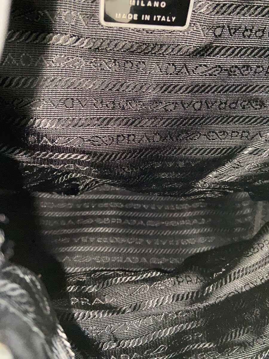 PRADA Backpack Nylon Black 6