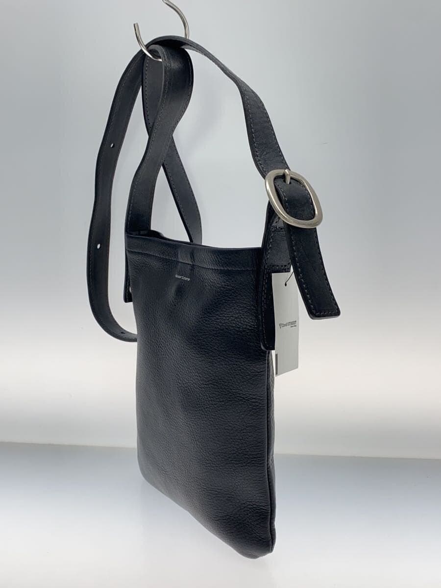 Hender Scheme Shoulder Bag Leather Black 2