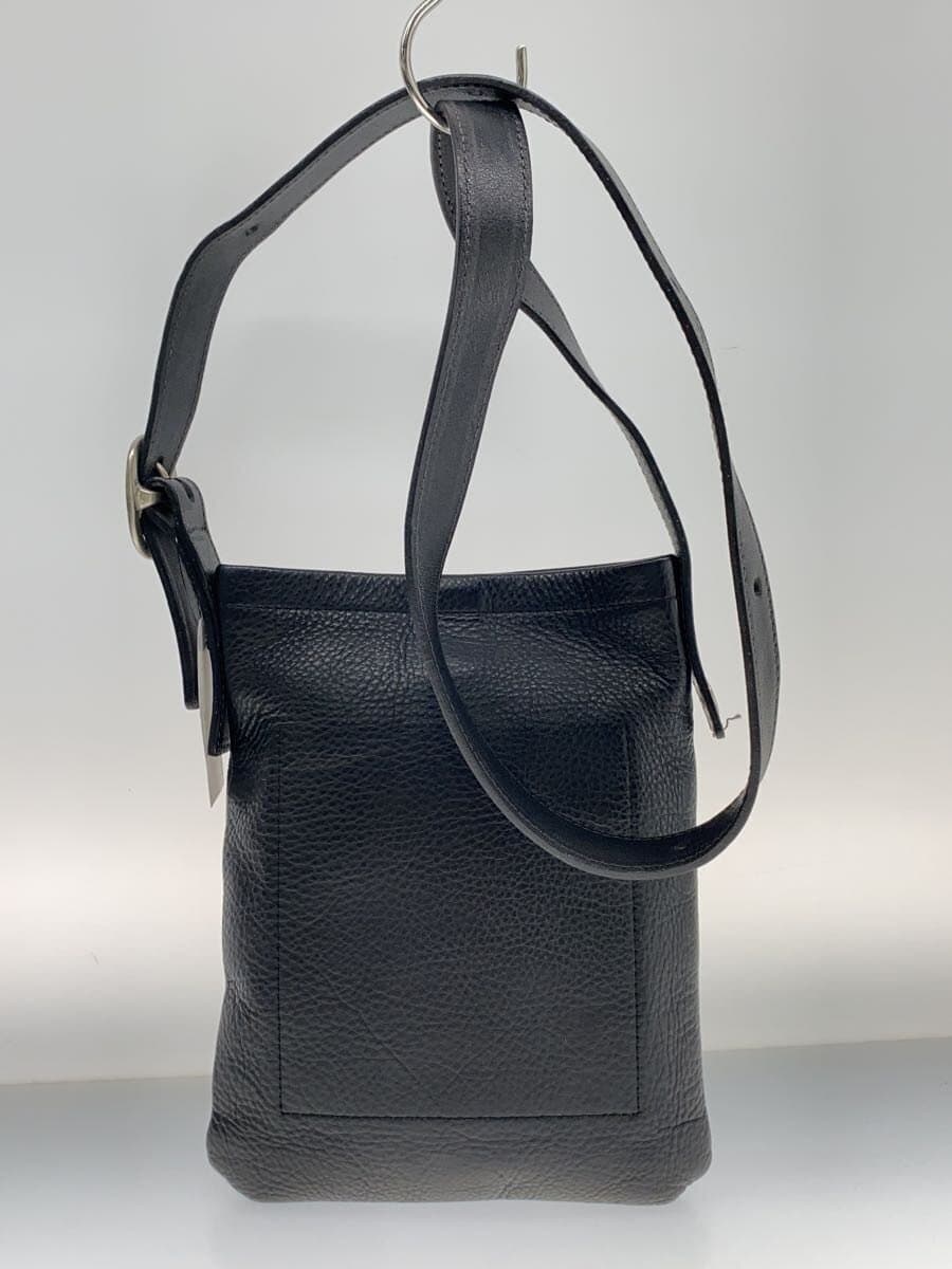 Hender Scheme Shoulder Bag Leather Black 3